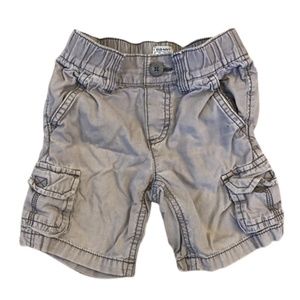 OLD NAVY shorts distressed cargo grey